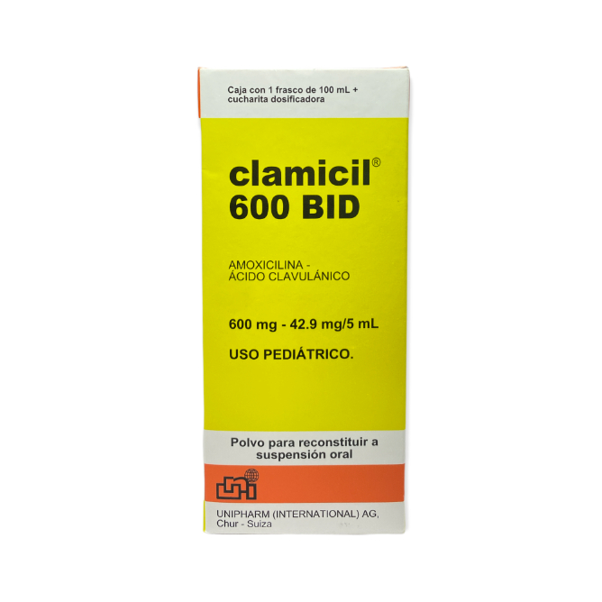 CLAMICIL 600 BID X 100 ML
